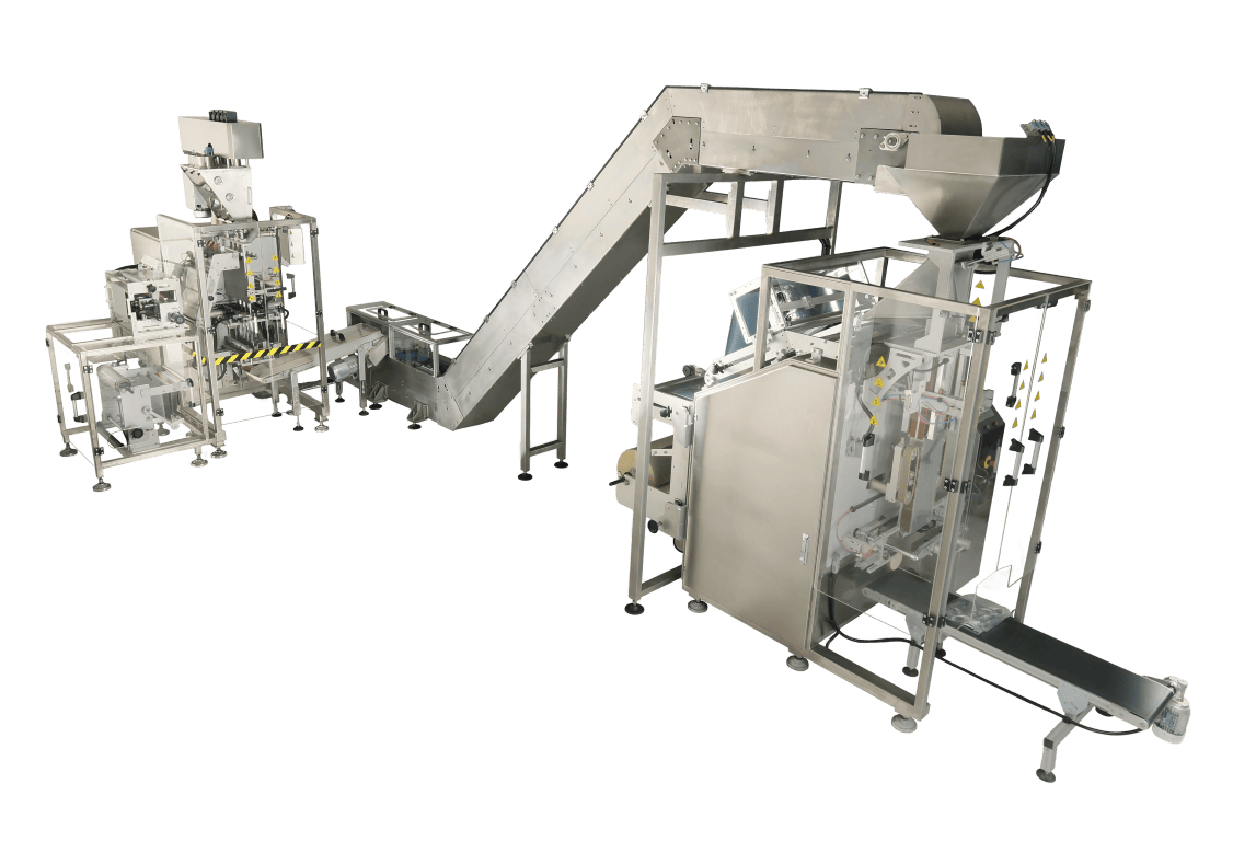 coffee stick pack packaging line
